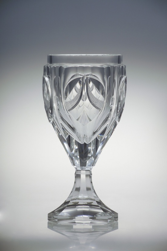 Biedermeier Style_Cut Crystal Goblet_3