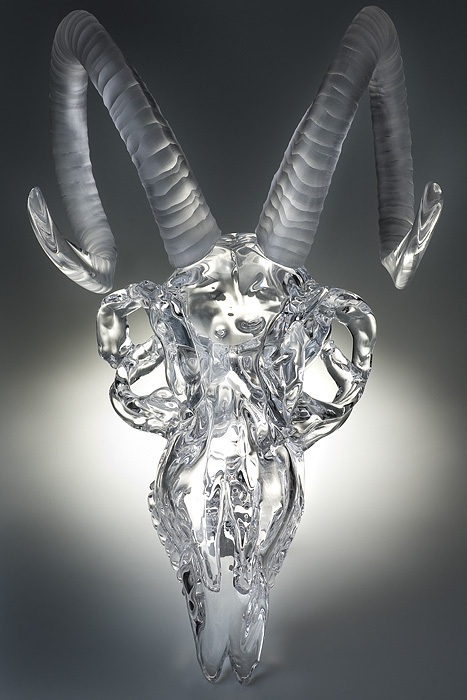 Mouflon Crystal Scull