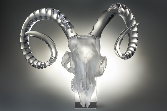 Mouflon Crystal Scull