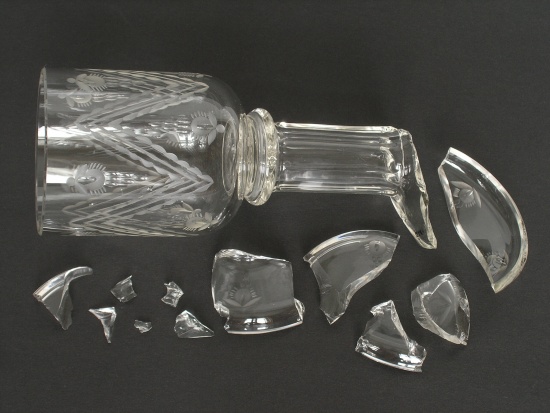 Goblet from the Glass Museum in Kamenicky Senov
